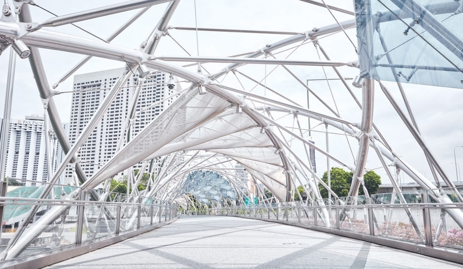 Helix bridge